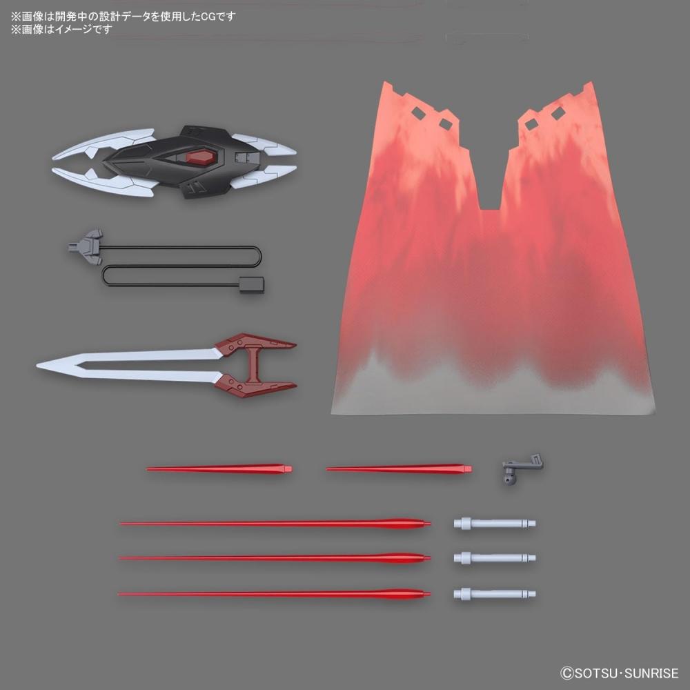 HG Mobile Suit Gundam SEED FREEDOM Black Knight Squad Shiva modèle en plastique à code couleur à l'échelle 1144