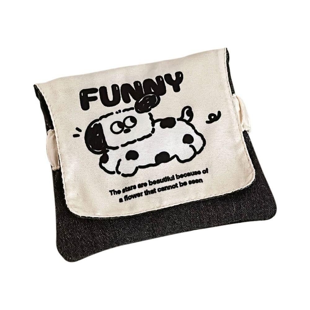 Puppy/Cat Pattern Tampon Organizer Pouch Portable Coin Purse Cute Sanitary Pad Bag  Women