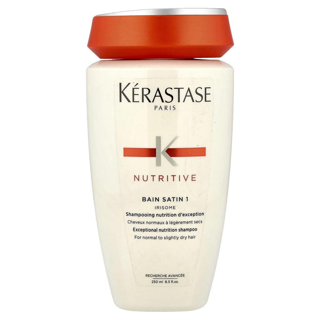 Nutritive, Bain Satin Shampoo, Normal To Slightly Dry Hair, 250Ml(8.5Fl Oz)