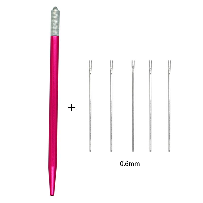 0.6Mm 0.8Mm Ac de Rerooting Păr Păpușă Repictare Cap Păpușă Reborn Instrumente de Rădăcinare a Părului Accesorii Consumabile pentru Confecționarea Perucilor
