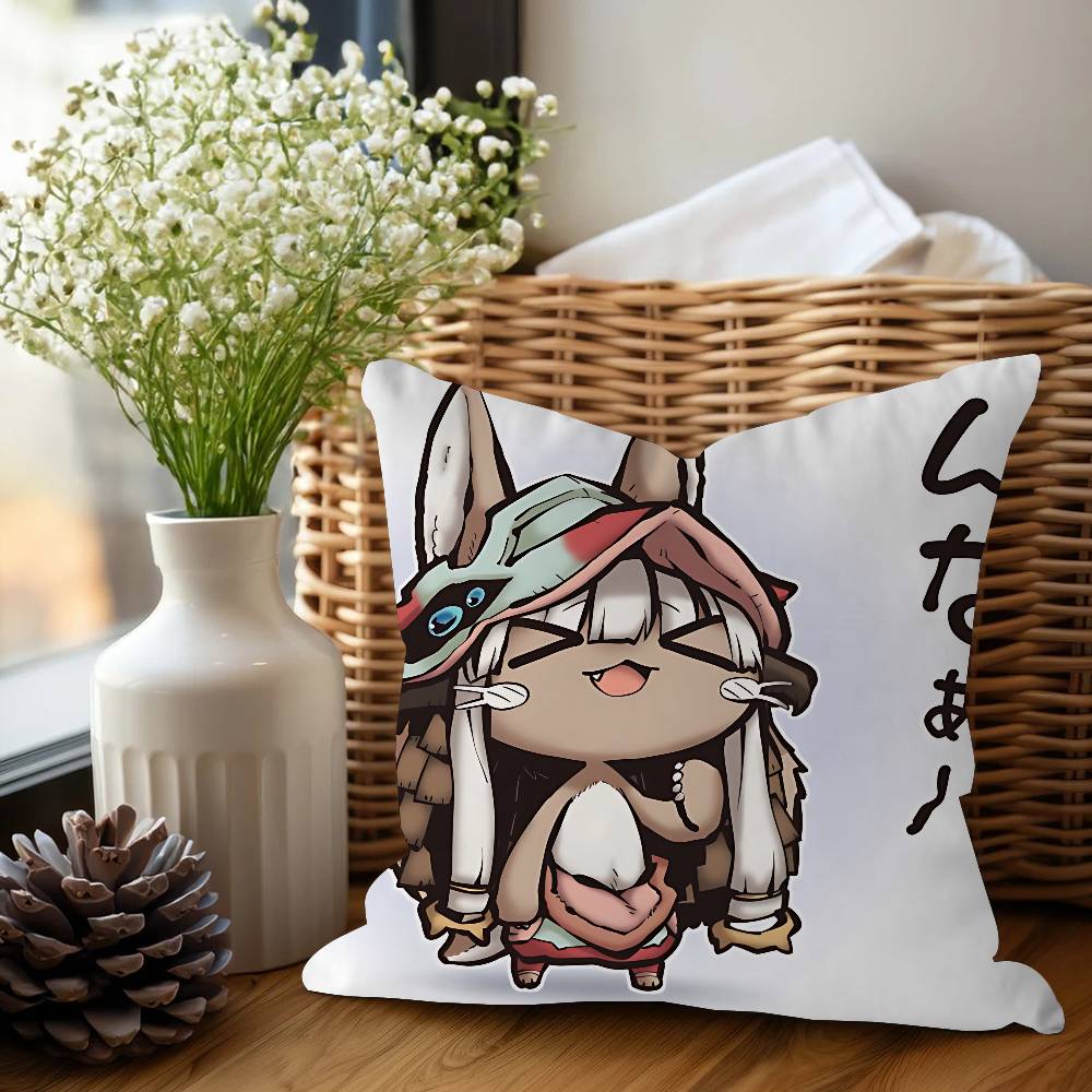 

N-Наначи Мультяшный 45*45см Наволочка Чехол для подушки Декор Наволочка Домашняя наволочка Для диванной подушки 16x16Inch