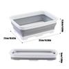 Foldable Foot Bath Folding Foot Bath Bowl Feet Soaking Bucket Pool Accessories for Hot Water Dry Skin Pedicure Salon Home