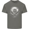 Lone Wolf In the Moonlight Unisexs Light Cotton TShirt