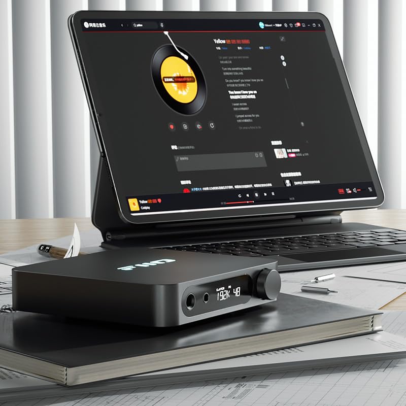 Gave med FIIO DAC hodetelefonforsterker K11 svart [Cross logo] innebygd (FIO-K11-B)