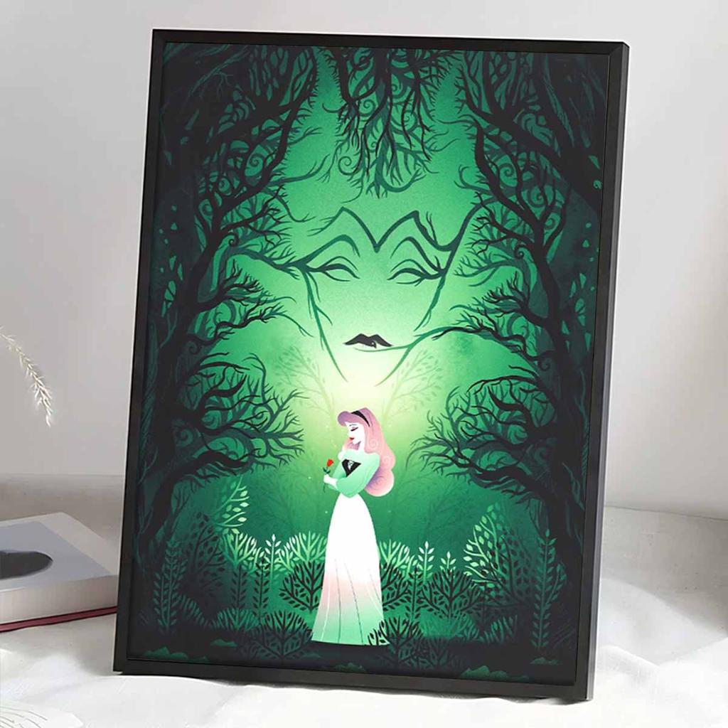 Full Round Diamond Painting The Terrifying Forest Art Rhinestone Picture Mosaic DIY 5D Cross Stitch Embroidery Home Decoration