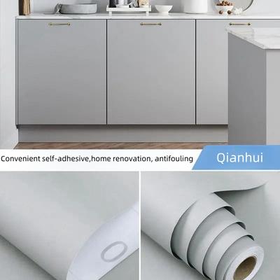 40cm Self-adhesive Vinyl Furniture PVC Adhesive Wall Wallpaper Room Decoration Removable Wallpaper Stickers In Rolls Solid Color