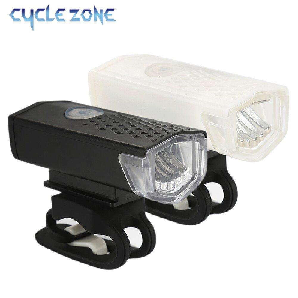 Bike Front Lights USB Rechargeable LED Bicycle Lamp for Night Riding MTB Headlight Flashlight Safety Cycling Accessories 3 Modes