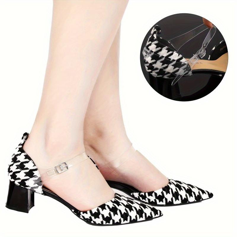 2pcs Detachable Shoelace High Heels with Ankle Straps To Prevent Laces From Slipping and Ensure A Snug Fit