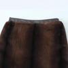 2024 Winter Women's European & American Style Faux Fur Mini Skirt