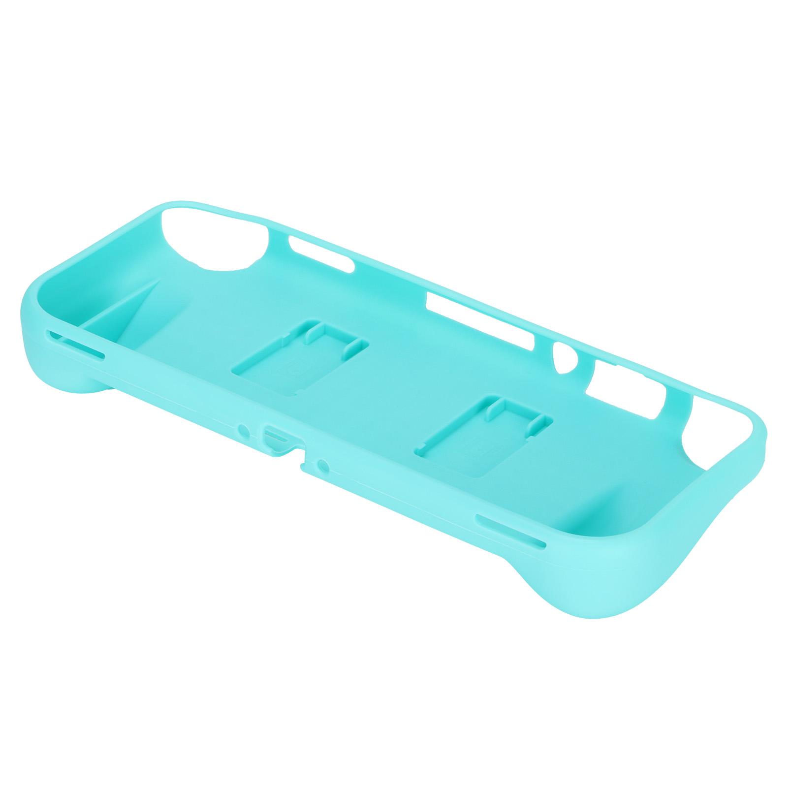 

SND‑434 Protective Cover for Switch Lite Built In 2 Game Card Slots Portable Half Packed Protective CoverTurquoise
