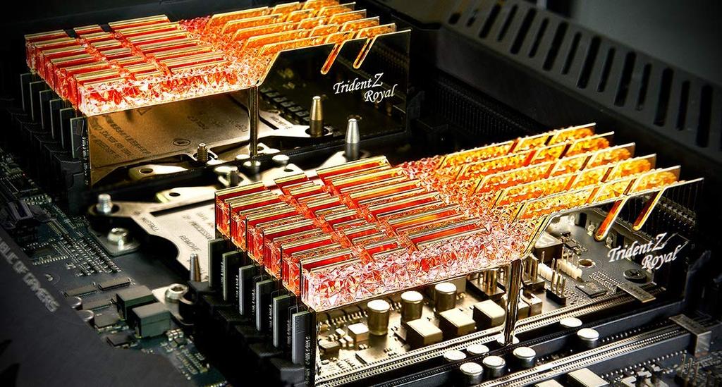Trident Z Royal Gold G.Skill F4-3200C16D-32GTRG (DDR4-3200 16GB×2)