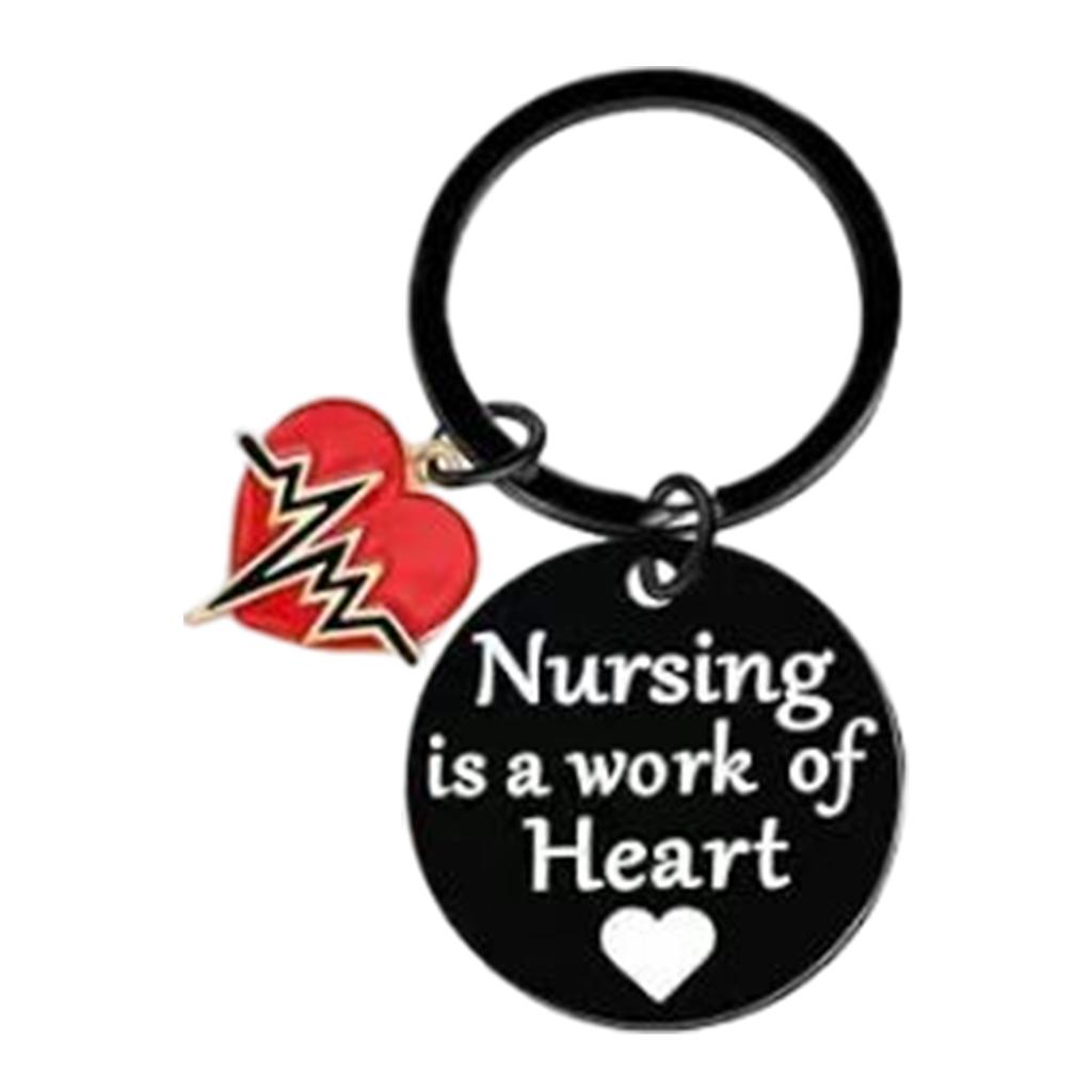 Personalized Stainless Steel Keychain Durable I'm A Nurse Pendant Key Chain Stylish Gift for Healthcare Professionals