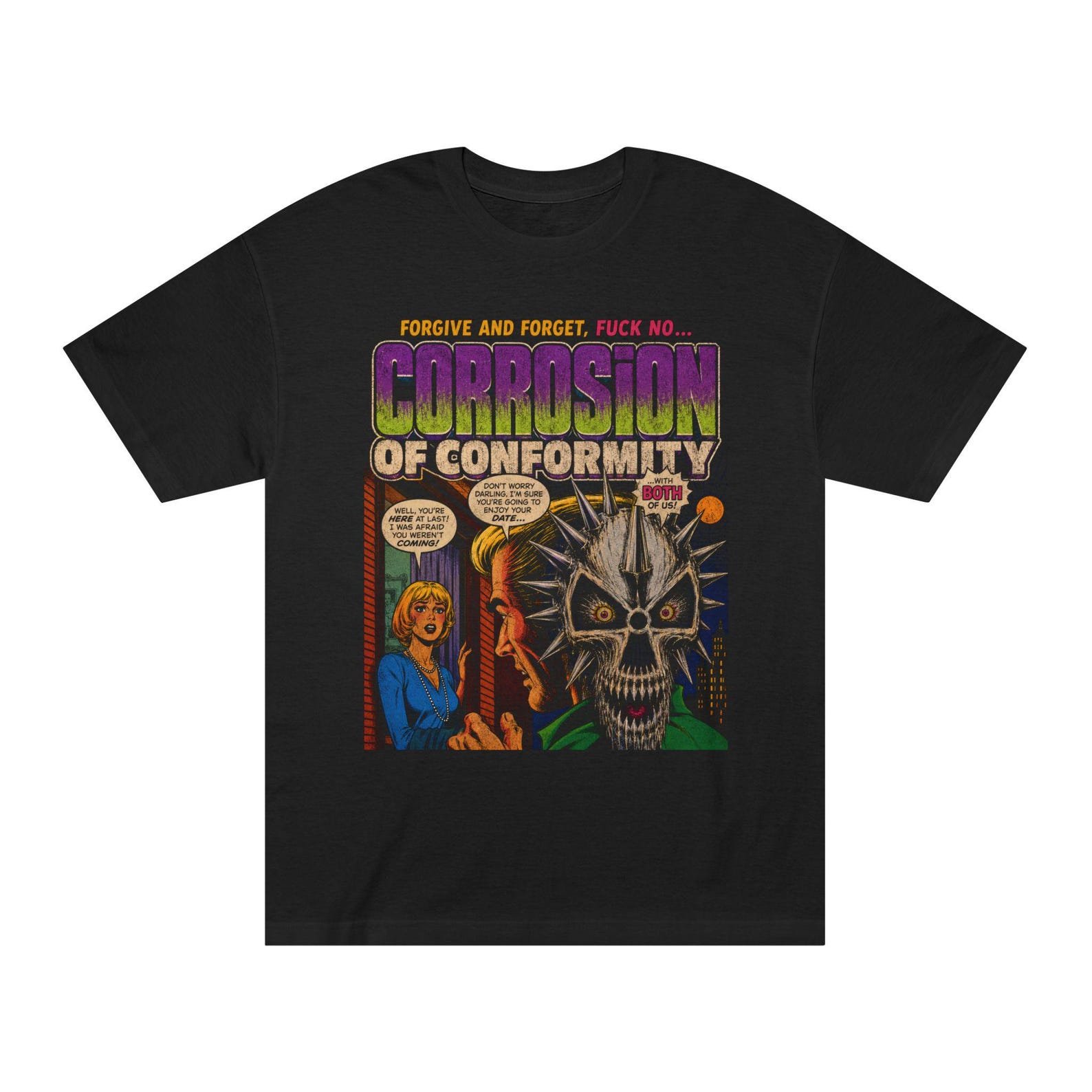 Corrosion of Conformity Tee | Vintage Poster Graphic T-Shirt S