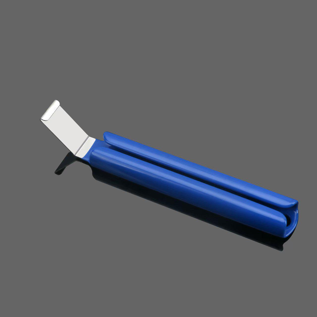 

Extra-long Handle Vinyl Side Panel Tool with Steel Blade and Zipper for Disassembly and Repair сапфир синий