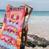 Telo Mare Cartone Animato Le Superchicche Carino Kawaii Decorazione Stanza Bagno Ragazze Bambini Asciugamani Mani Per Bagno Doccia