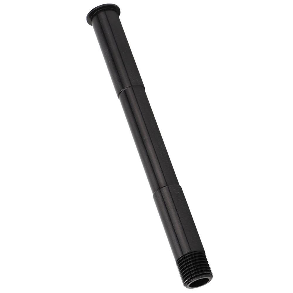 Durable Aluminum Alloy Front Fork Axle 15x110mm Black Quick Release Skewer Thru Axle for RockShox Bicycle Hub
