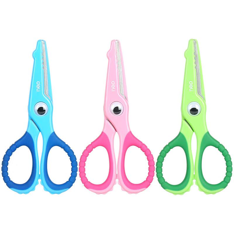 Deli Crocodile Kids' Safety Scissors