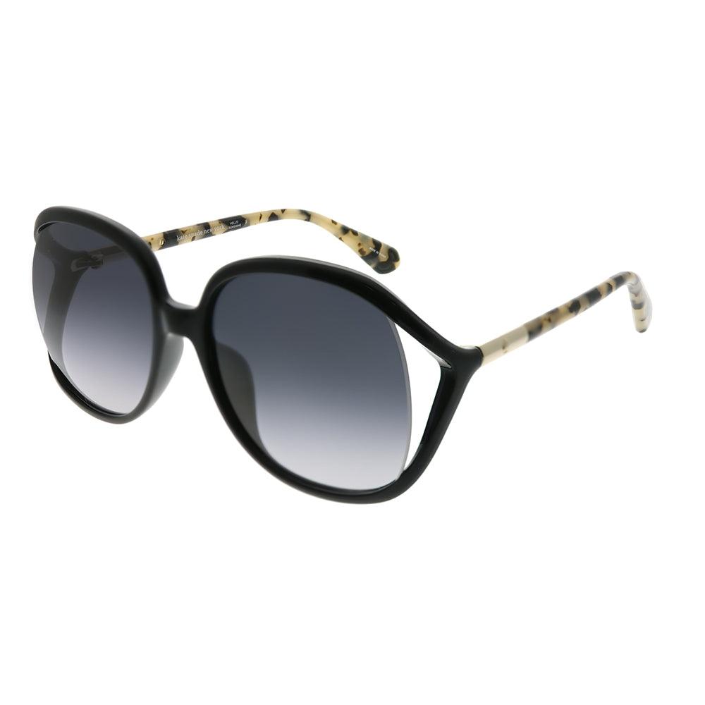 

Kate Spade KS Mackenna 807 9O Женские круглые солнцезащитные очки черные