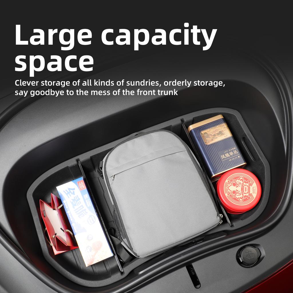 for Tesla Model 3 Highland 2025 2025 Front Trunk Storage Box Organizer Tray Mat Car Interior Accessories Rear Trunk Storage Case