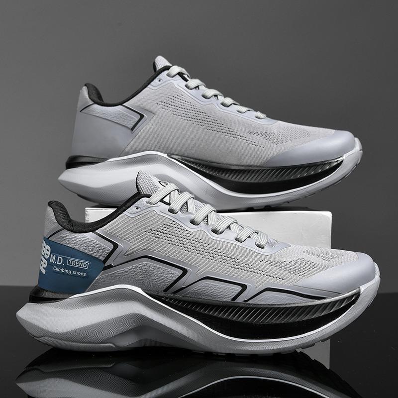 2025 New Unisex Platform Sneakers Lightweight and Breathable Fly Woven Running Shoes for Men Mesh Comfort Tennis Shoes for Women