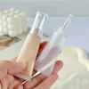 1pc 10/15ml Cosmetic Soft Tubes Hyaluronic Acid Dropper Empty Bottle Sunscreen Cream Lotion Liquid Foundation Refillable Bottles