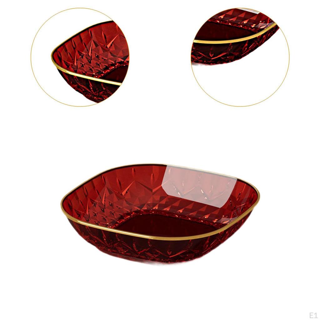 Vegetable Fruit Plate Serving Bowl Versatile Unique Snack Candy Tray Dish for Anniversary