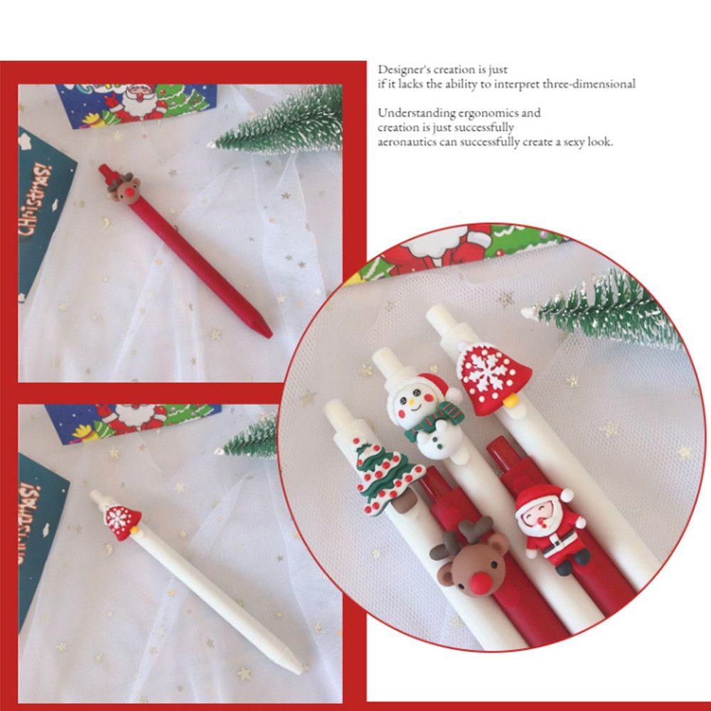 Gifts Deer Elementary School Xmas Tree Christmas Ballpoint Pen Santa Claus Stationery