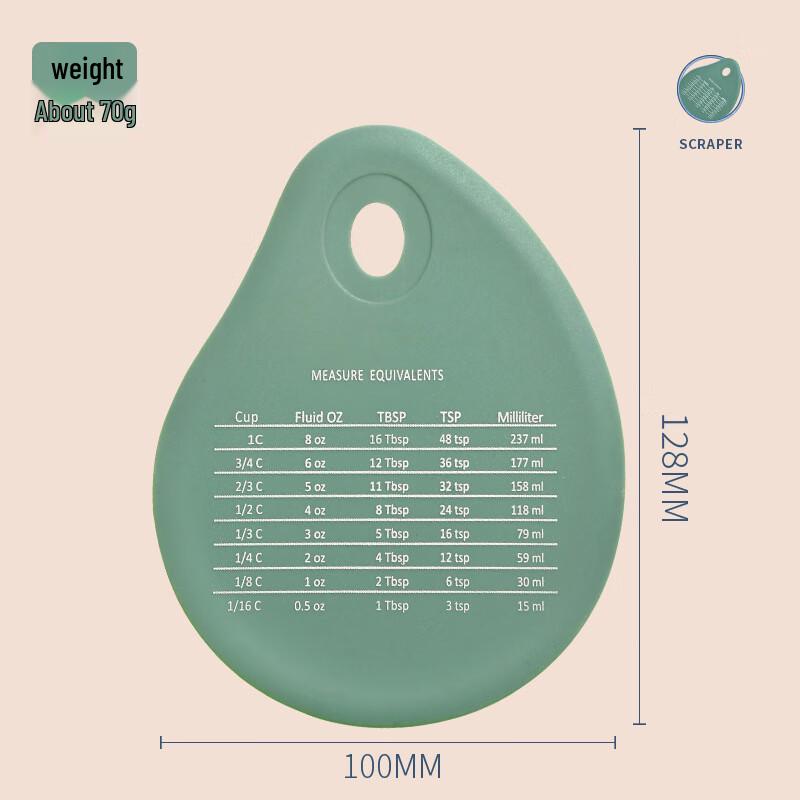 Silicone Spatula & Scraper Set