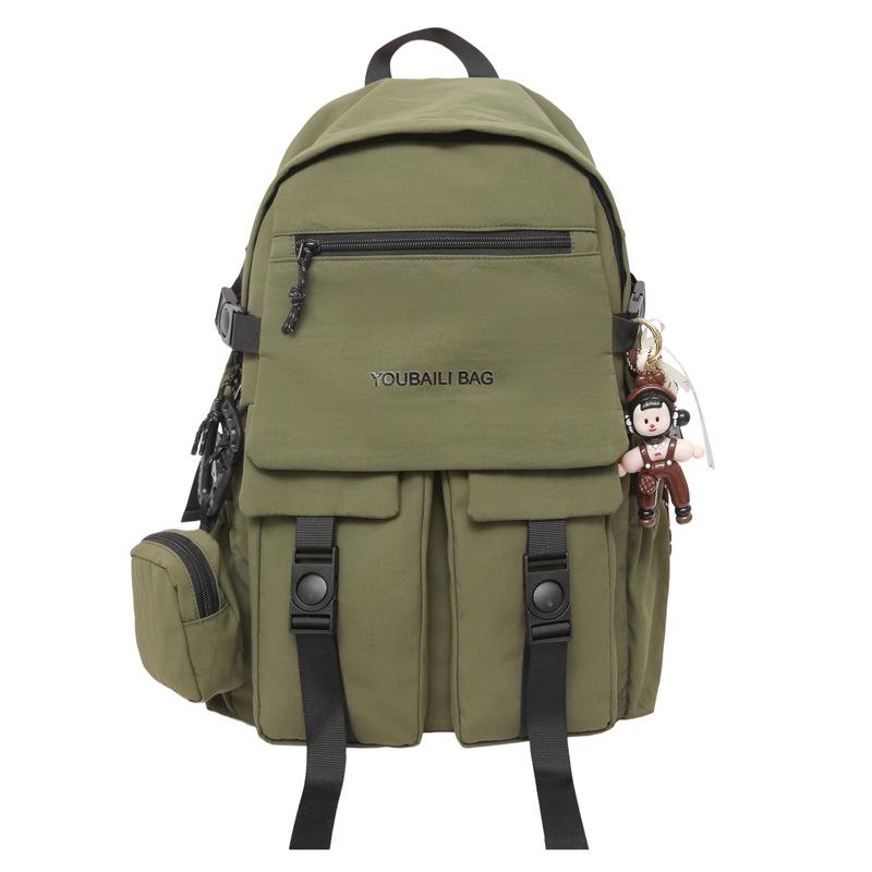 High-Capacity Backpack for Students: Stylish and Trendy for Junior High, High School, and University