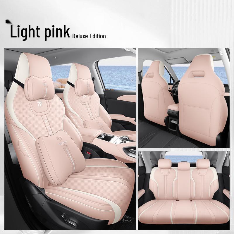 BYD Yuan UP Seat Cushion: All-Season, Durable, Thick, Perforated Car-Specific Seat Cover.