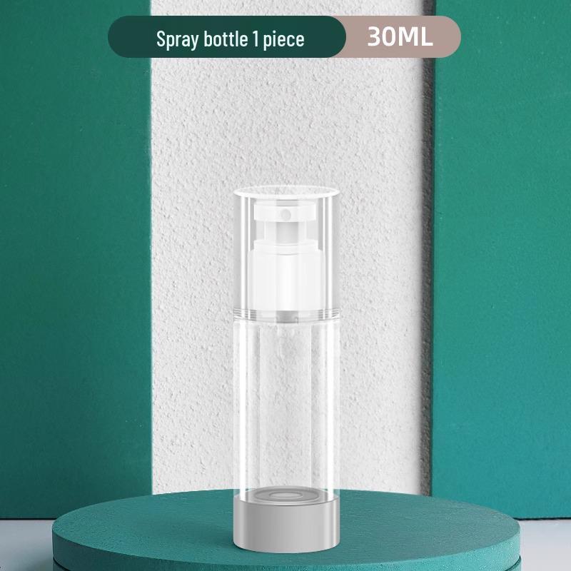 Travel-Size Press-Dispense Bottle for Cosmetics and Skincare Products