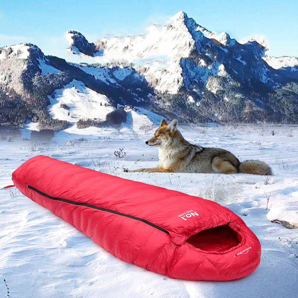 Winter Sleeping Bags For Adults Cold Weather 0~-22 Degree for Outdoor Champing Hiking