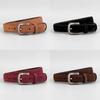 Leather Belt Women Cowhide Casual Dress Belt For Work And Daily Wear