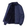 Men's Jacket Winter Plus Velvet Thick Jacket Middle Aged and Elderly New Autumn Men's Korean Version Slim Fit Baseball Jacket