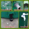 Foldable Multifunction Rainwater Collection Barrel for Gardening and Car Wash