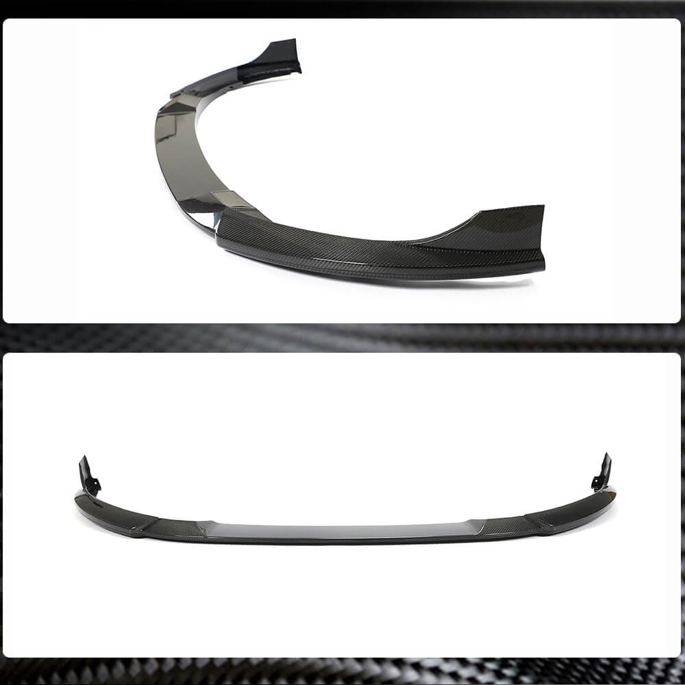 Front Bumper Lip Cover (for GTI HB, Carbon) for Volkswagen Golf 8