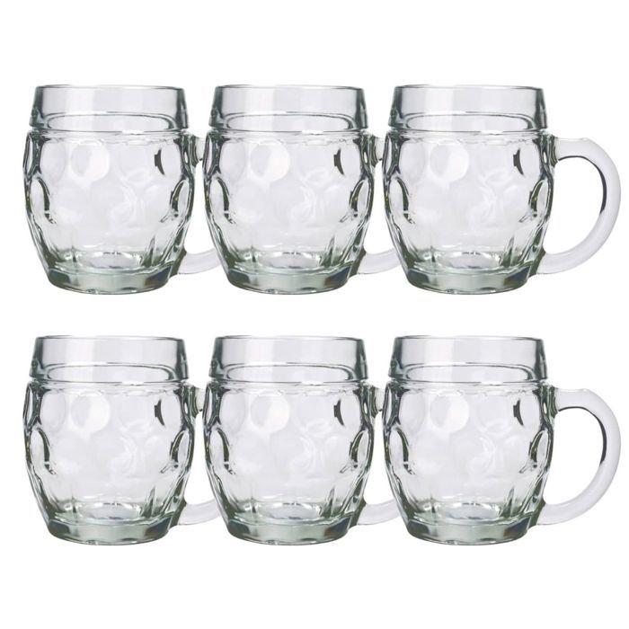 Verre a biere, Chope de bière lot de 6, Tübinger - 0,3 litre