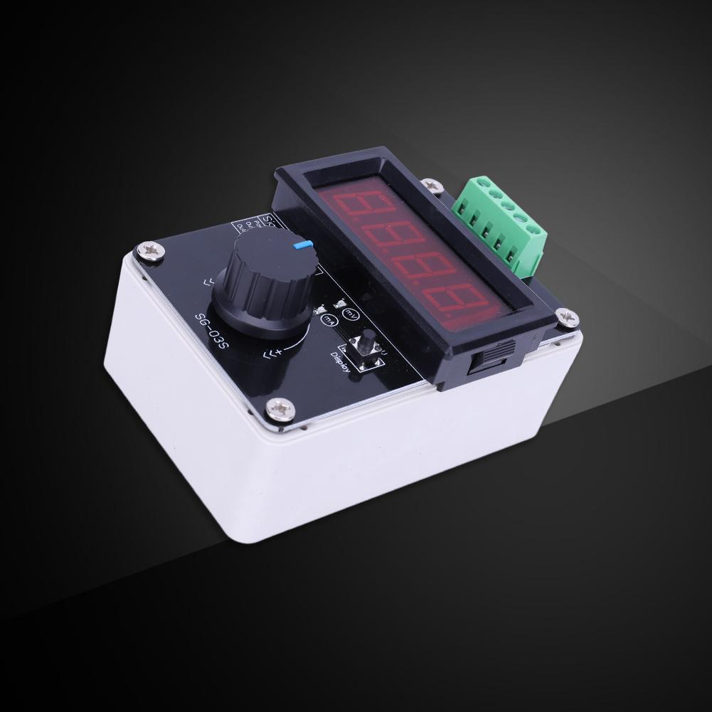 0-20mA/4-20mA/0-10V Adjustable Signal Generator Value Adjusting Signal Source Module LED Display for PLC Panel LED Testing
