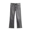 Mens Washed Distressed Straight Fit Denim Jeans Casual Streetwear Cotton