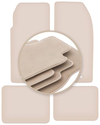 PREMIUM Beige Floor Mats For: Peugeot 205 Cabrio 1983-1998