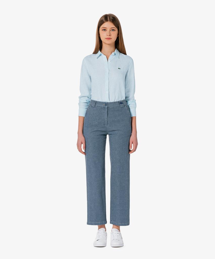 LACOSTE Women'S Straight Summer Pants Hf020E-56G Rne