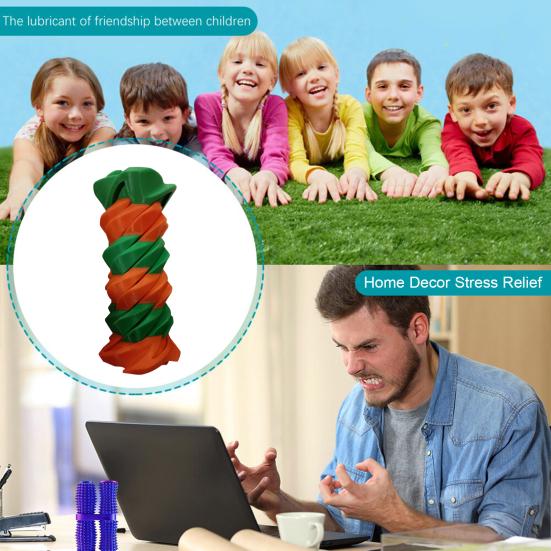 3D Printed Spiral Toy Vortex Thread Illusion Impossible Spiral Passthrough Sculpture Figurine Stress Relief Kids Adults Mini Spiral Fidget Toy
