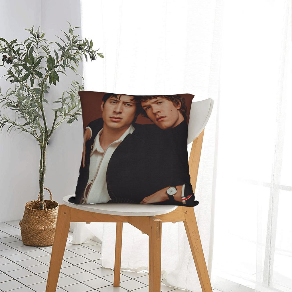 Heated Rivalry Pillow Case Connor Storrie Shane Hollander Cute Funny Pillow Cover Soft Pillowcases For Chair Sofa Home Decor