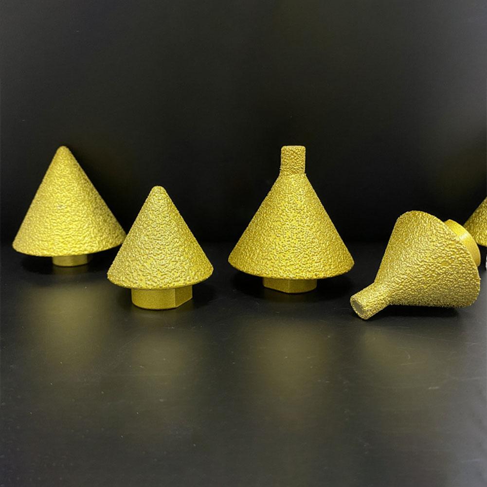 38/50 mm Diamant-Abschrägungsfasenbit M10/M14 Diamant-Lochfasenbit zum Polieren von Porzellan-Marmorlöchern