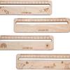 Student Gift Wooden Products Learning Tools Rulers Creative Wooden Crafts Ornaments