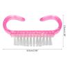 Finger Nail Brushes For Cleaning Handle Grip Nail Brush Hand Fingernail Brush Cleaner Scrubbing Kit for Toes and Nails