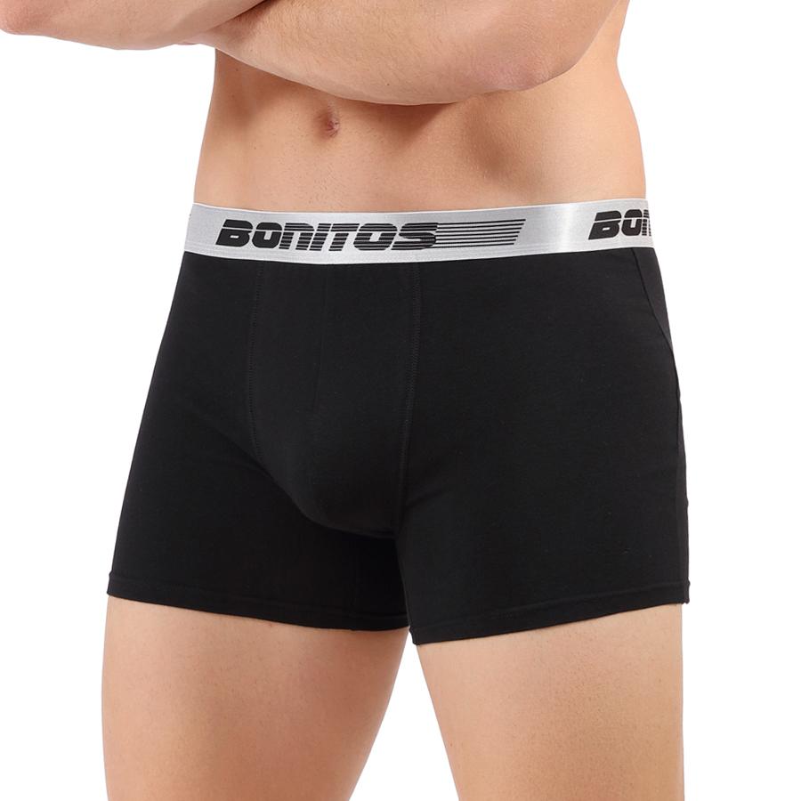 BONITOS 1 ks Pánské spodní prádlo s maskovacím potiskem pro muže Bavlna Pánské boxerky Pohodlné spodní prádlo