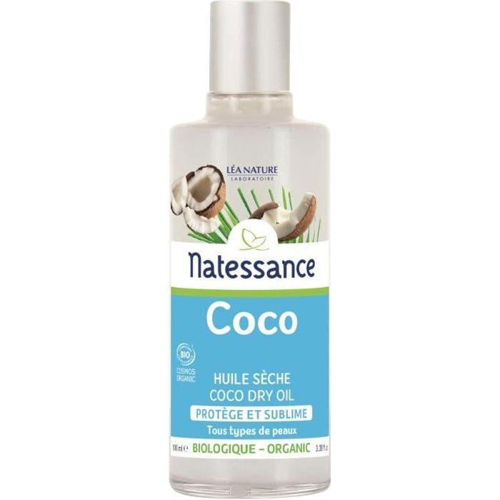 Natessance Huile Sèche Coco Bio 100ml