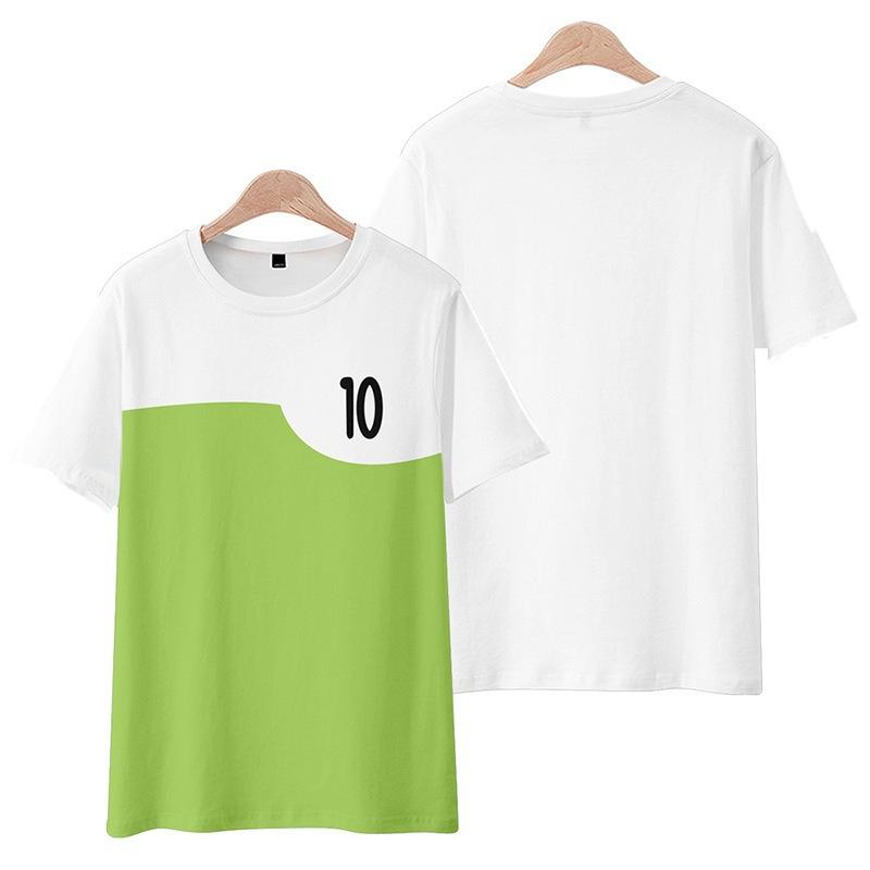 

Модные мультяшные футболки Ben 10 для женщин и мужчин, летняя одежда для фитнеса, футболка с круглым вырезом, мужская футболка оверсайз, топы XXS белый
