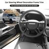 Steering Wheel Frame ABS Carbon Trim For Land Rover Defender 90 110 -2024